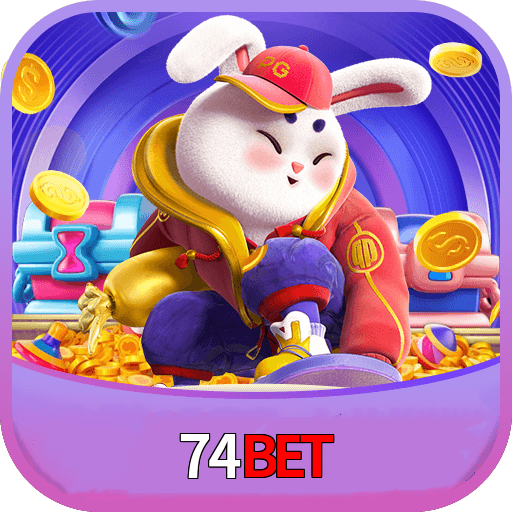 Imagem promocional da 74Bet mostrando a plataforma e suas vantagens